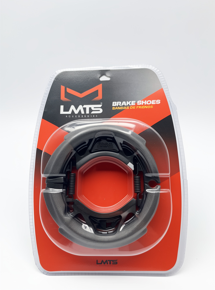 Bandas de Freno Traseras Marca Lmts Fz-16 - Ybr125 - Libero125 - T115 - Fino125 - Szr - Dr150
