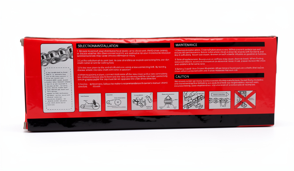 CADENA MARCA  J&H  428Hx132L
